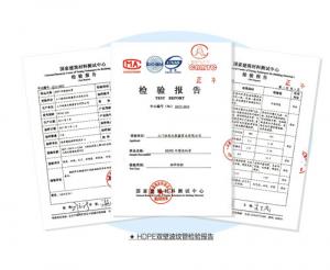 Inspection Report of HDPE Double-wall Bellows